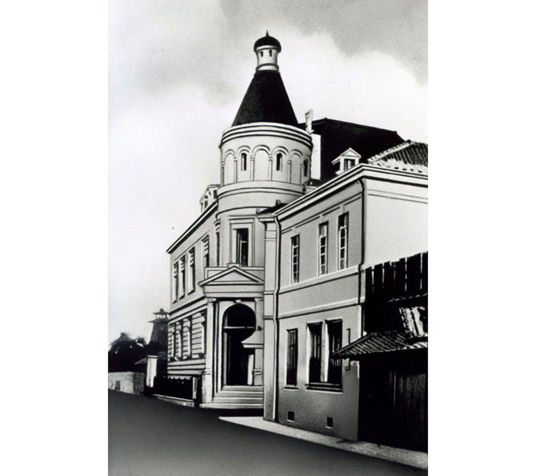 The former Mitsubishi & Co. building at the fime of establishment in 1876.