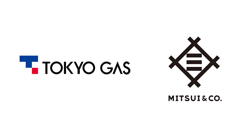 Logos of Tokyo Gas and Mitsubishi